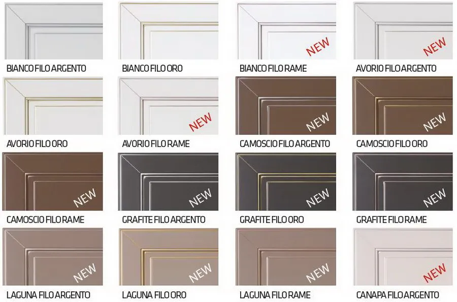 Stosa Cucine Dolcevita цвета фасадов 2